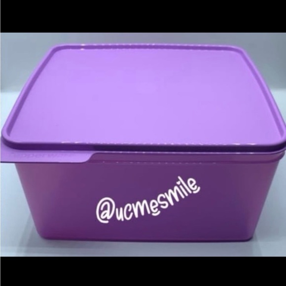 Tupperware Other - Tupperware Basic Line Fridge Tab Container 5L XLarge Kitchen in Lilac